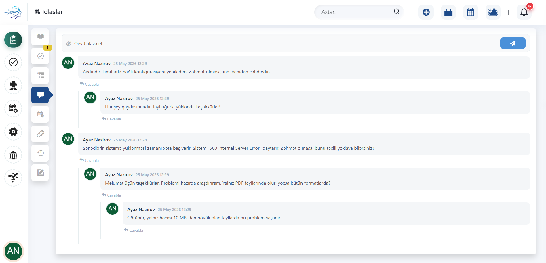 Live Comments